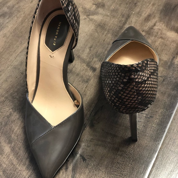 Zara heels with snake skin pattern - Picture 4 of 6